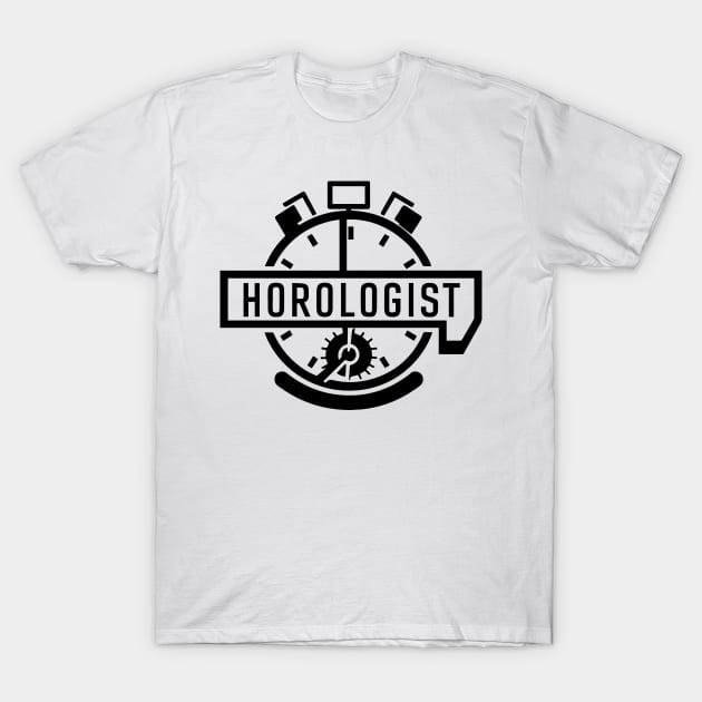 Horizon of Hours: The Horologist's Vision T-Shirt by Salaar Design Hub